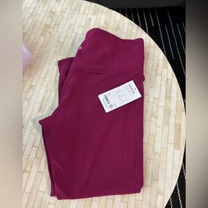Athleta Ultra High Rise Elation Magenta Leggings - XL